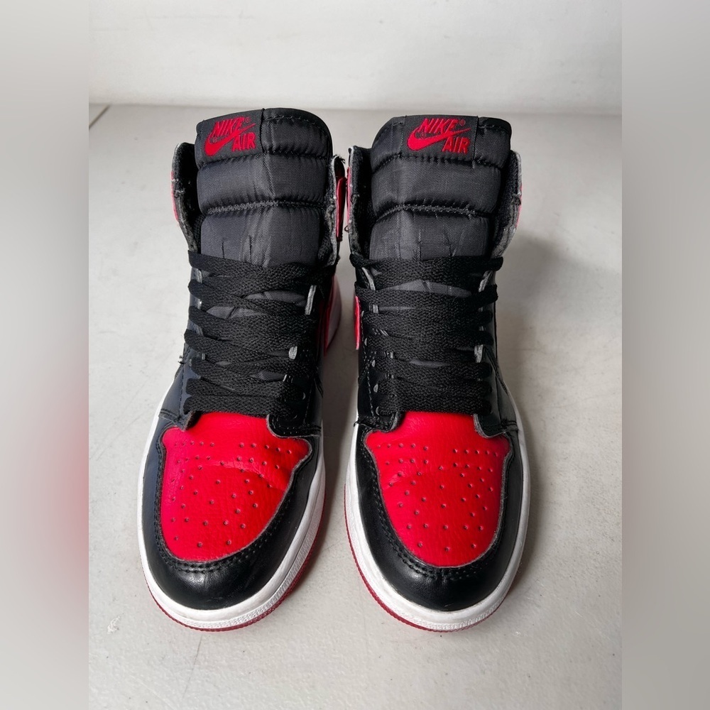 Nike Air Jordan 1 Retro High Bred 2020 Women’s Size 8 Men’s Size 7 Sneakers. - Picture 2 of 6